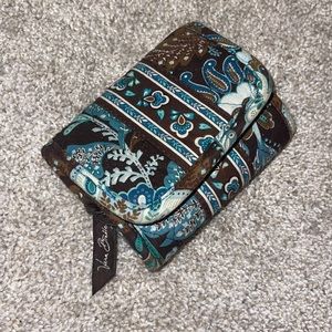 Vera Bradley Java Blue Wallet